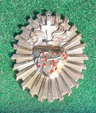 Vtg Sacred Heart of Jesus Wall