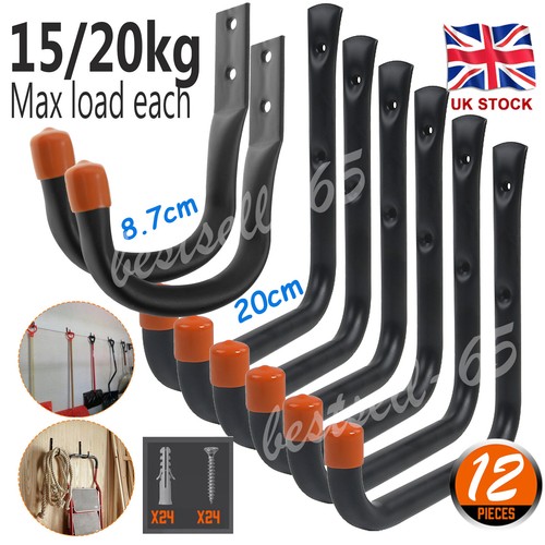 12x heavy duty storage - duty, hooks