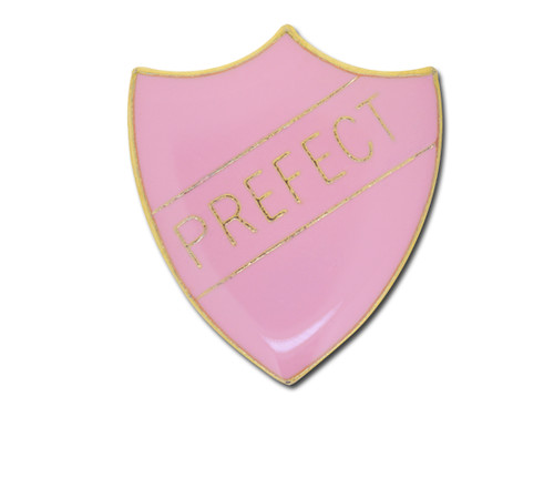 Prefect pink pin badge for - prefect,