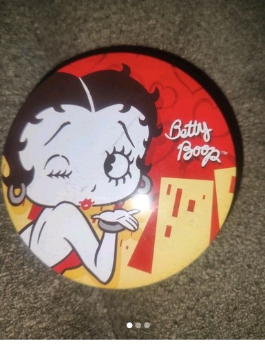 Betty boop round tin - betty,