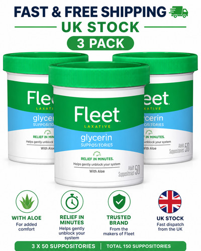 Fleet glycerin suppositories - fleet,