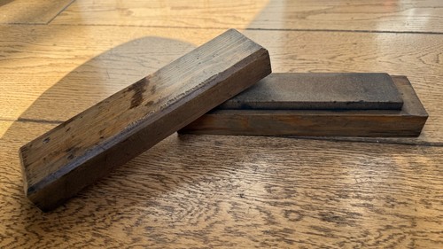 Vintage carpenters oil stone