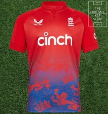 Castore England ECB T20 Replica Shirt Mens - England Cricket Jersey - All Sizes