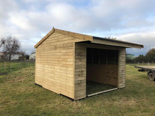 Single horse mobile field - single,
