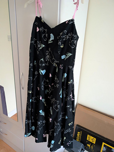 Hell bunny black floral - hell,
