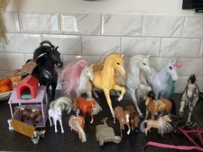Barbie Horse Mixed Bundle and Other Makes Extra Spares Pieces Plastic