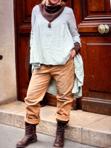 Ewa walla trousers dark - i,