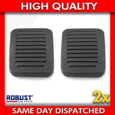 2X BRAKE CLUTCH PEDAL RUBBER