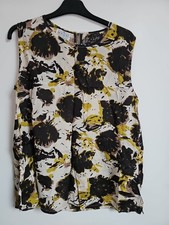 Masai Clothing Tunic Blouse Top Abstract Size M Lagenlook