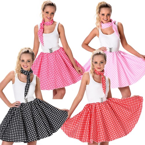 Womens polka dot - polka, skirt