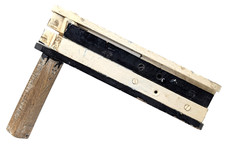 Vintage Wooden Football Rattle