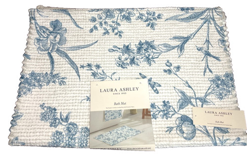 Laura ashley floral bath mat - ashley,