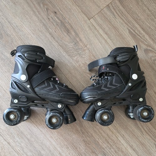 Power adjustable quad roller - power,