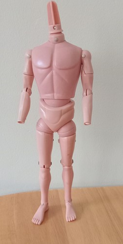 Vintage action man body - action,