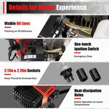 Petrol Fence Post Rammer Pile