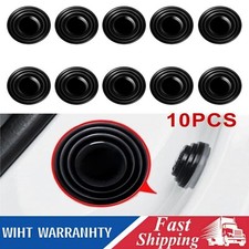 Black Car Auto Door Anti-Shock Silicone Pads Shock-Absorbing Gasket Accessories