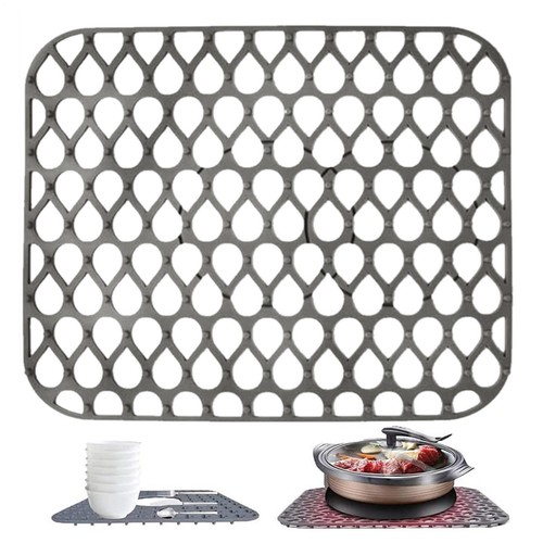 Silicone sink mat non slip - silicone,
