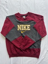 Nike Maroon And Grey Vintage