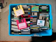 Bulk floppy disks, various