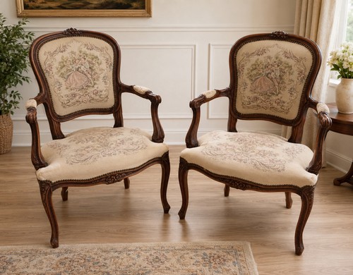 Pair vintage french louis - vintage, xv