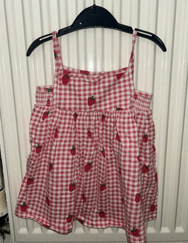 Girls zara strawberry dress - girls,
