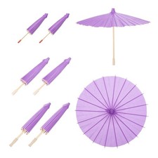 6 Pcs Paper Umbrellas