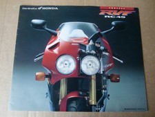 honda RVF 750 RC45    Brochure  JAPAN   RVF750