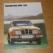 Saab 95 / 96 V4 Brochure 1974