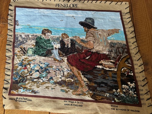 Completed tapestry canvas - completed,
