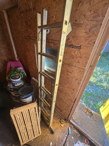 Extension ladder used - 5-6m,