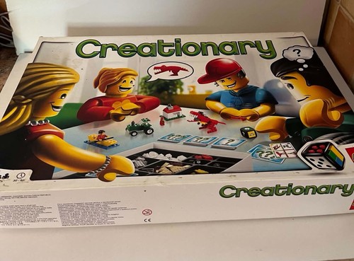 Lego creationary board game - creationary,