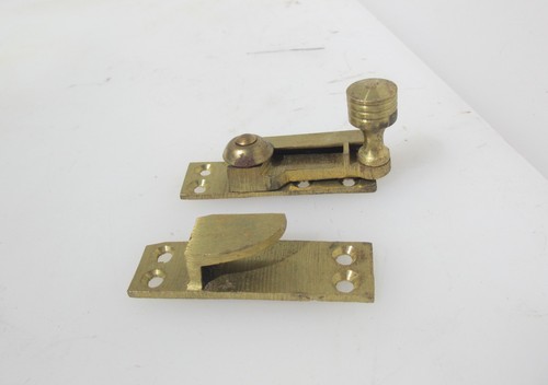 Late vintage brass sash - brass, window
