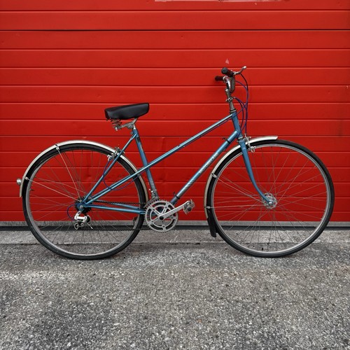 Vintage 1970s blue motobécane - blue,