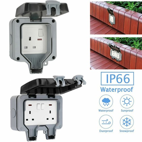 Outdoor power electric socket - electric,