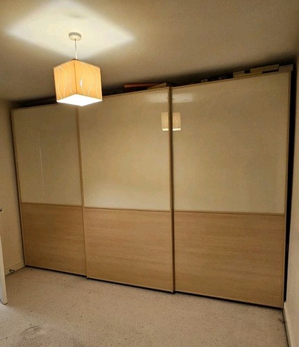 Triple sliding door wardrobe - triple,