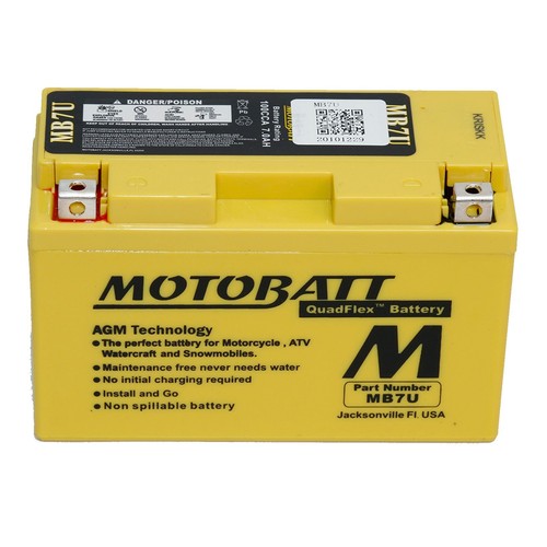 Motobatt mb7u agm motorcycle - motobatt,