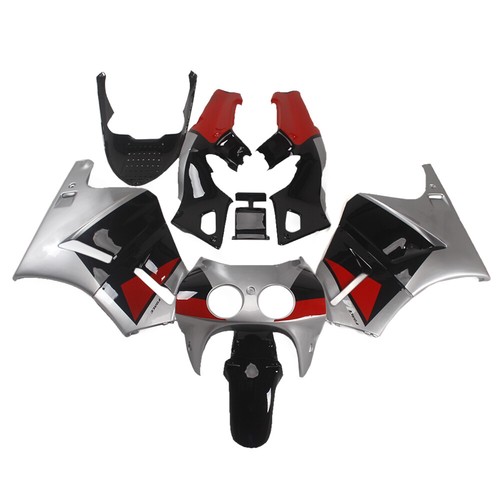 Black silver red fairings - black,