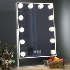 LED Dressing Table Mirror Hollywood Mirror Vanity Make Up Mirror with 12 Lights