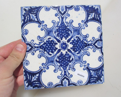 Antique ceramic tile - tile, old