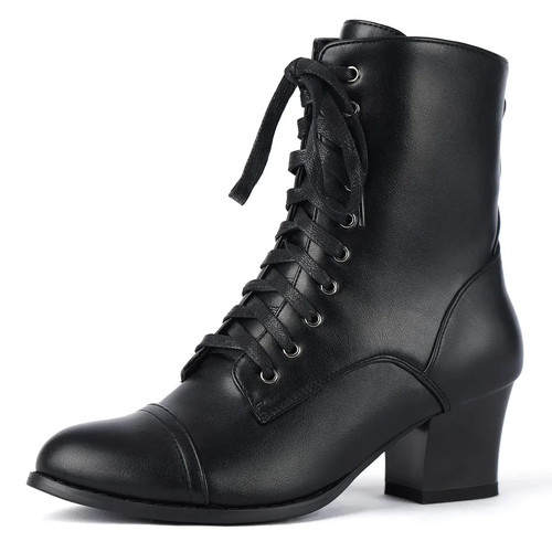 Women low kitten heel ankle - women-,