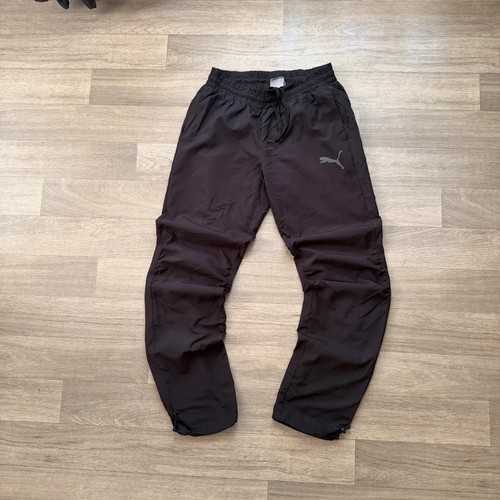 Puma vintage black mesh lined
