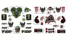 2 Whole Sheets Monster Energy