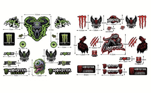 Whole sheets monster energy - 2,