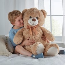 Teddy Bear Brown 100 cm Extra Large Cuddly Super Soft Plush Gift Ideas For Kids