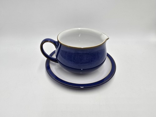 Denby imperial blue sauce boat - imperial,