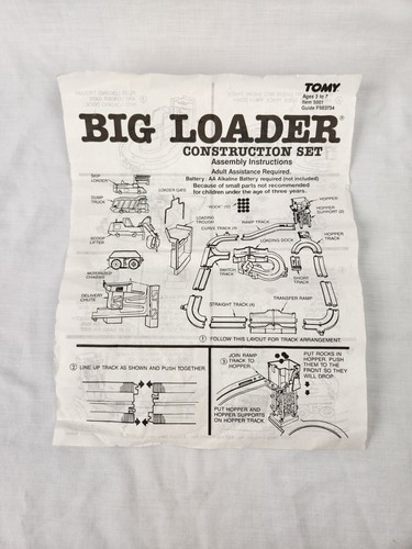 1989 tomy big loader - tomy,