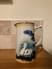 Vintage Hand painted  Spongeware Jug
