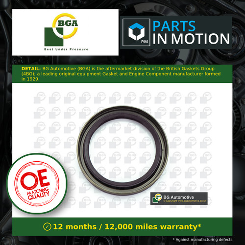 Crankshaft oil seal fits - crankshaft,