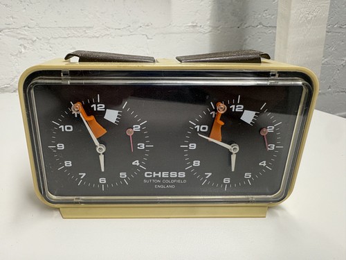 Sutton coldfield chess clock - chess,