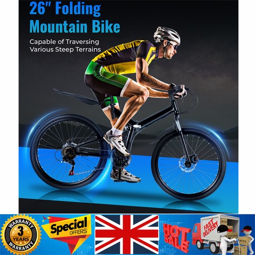 Folding bikes mens mountain - folding,